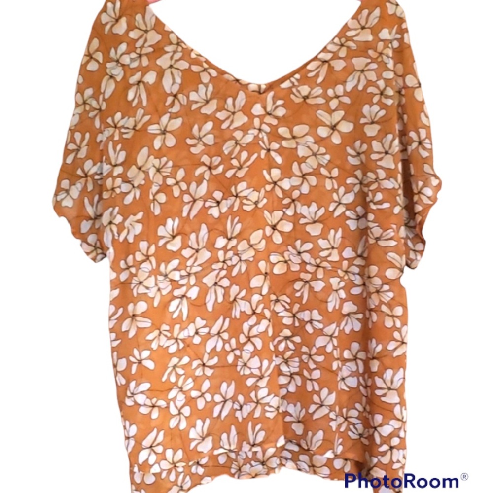 CAbi Thrive Blouse #3598 XL EUC